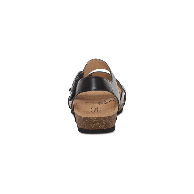 Aetrex Women's Lilly Sandals- Black