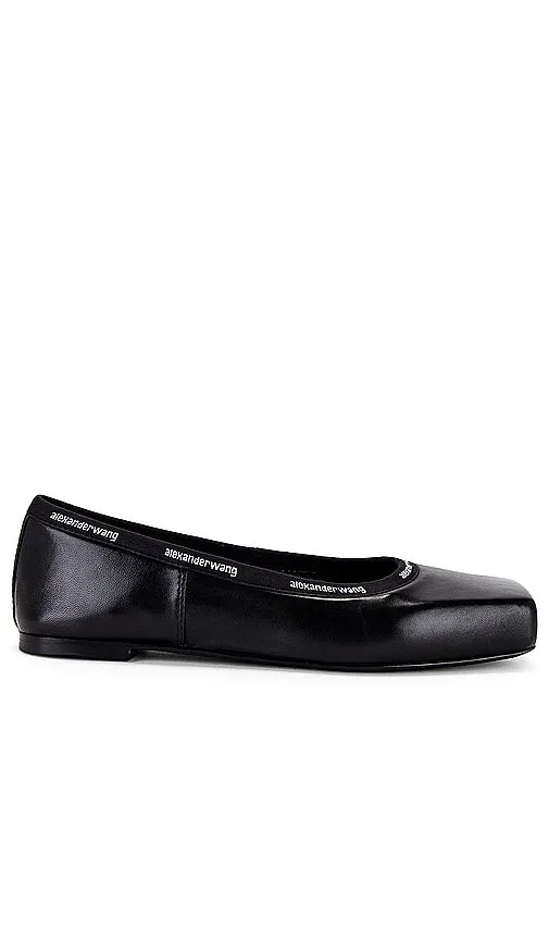 Alexander Wang Billie Flat in Black