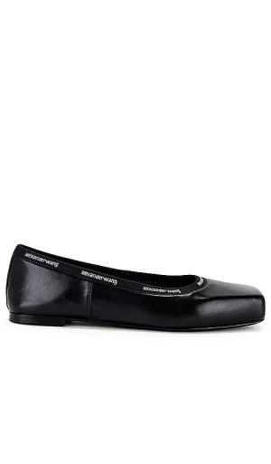 Alexander Wang Billie Flat in Black