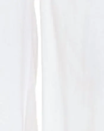 Angie Crop Palazzo Pant in White | White