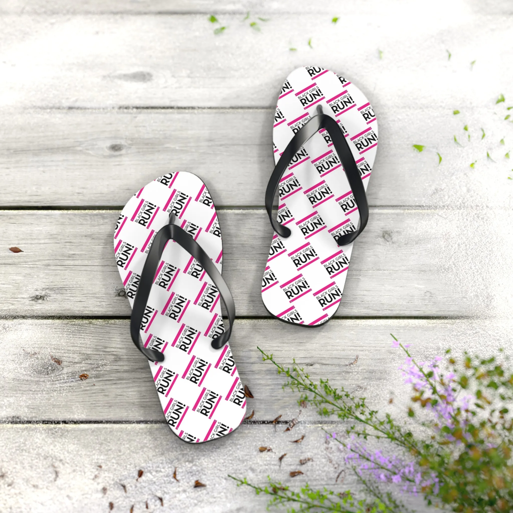 Black Girls Run Flip Flops