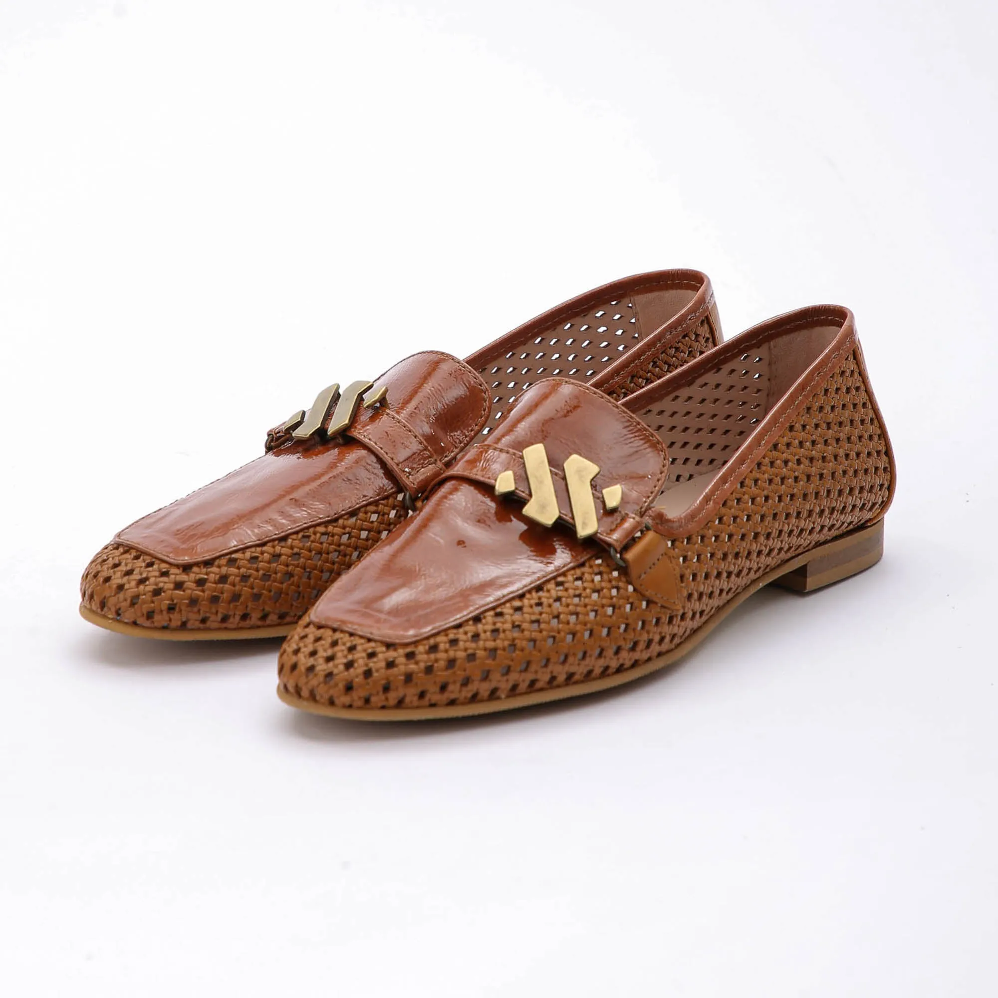 CARLA moccasin - Chestnut
