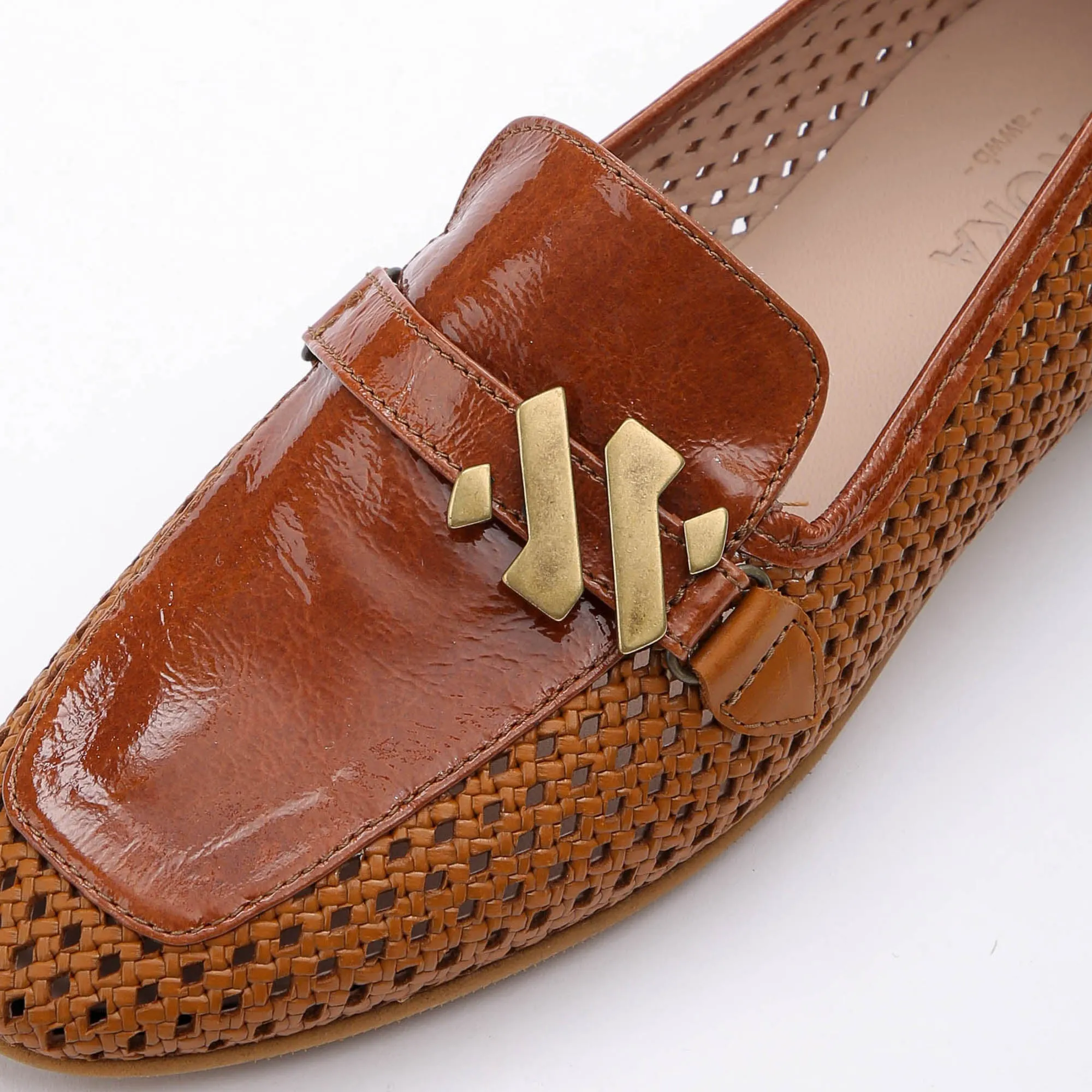 CARLA moccasin - Chestnut