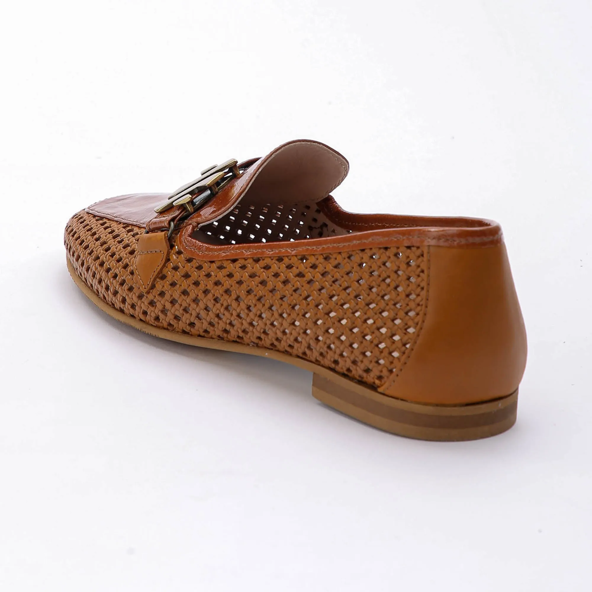 CARLA moccasin - Chestnut