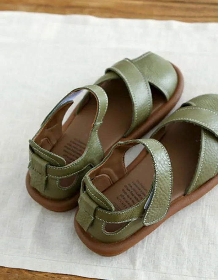 [Clearance] Summer Close Toe Comfortable Flat Sandals 38-39