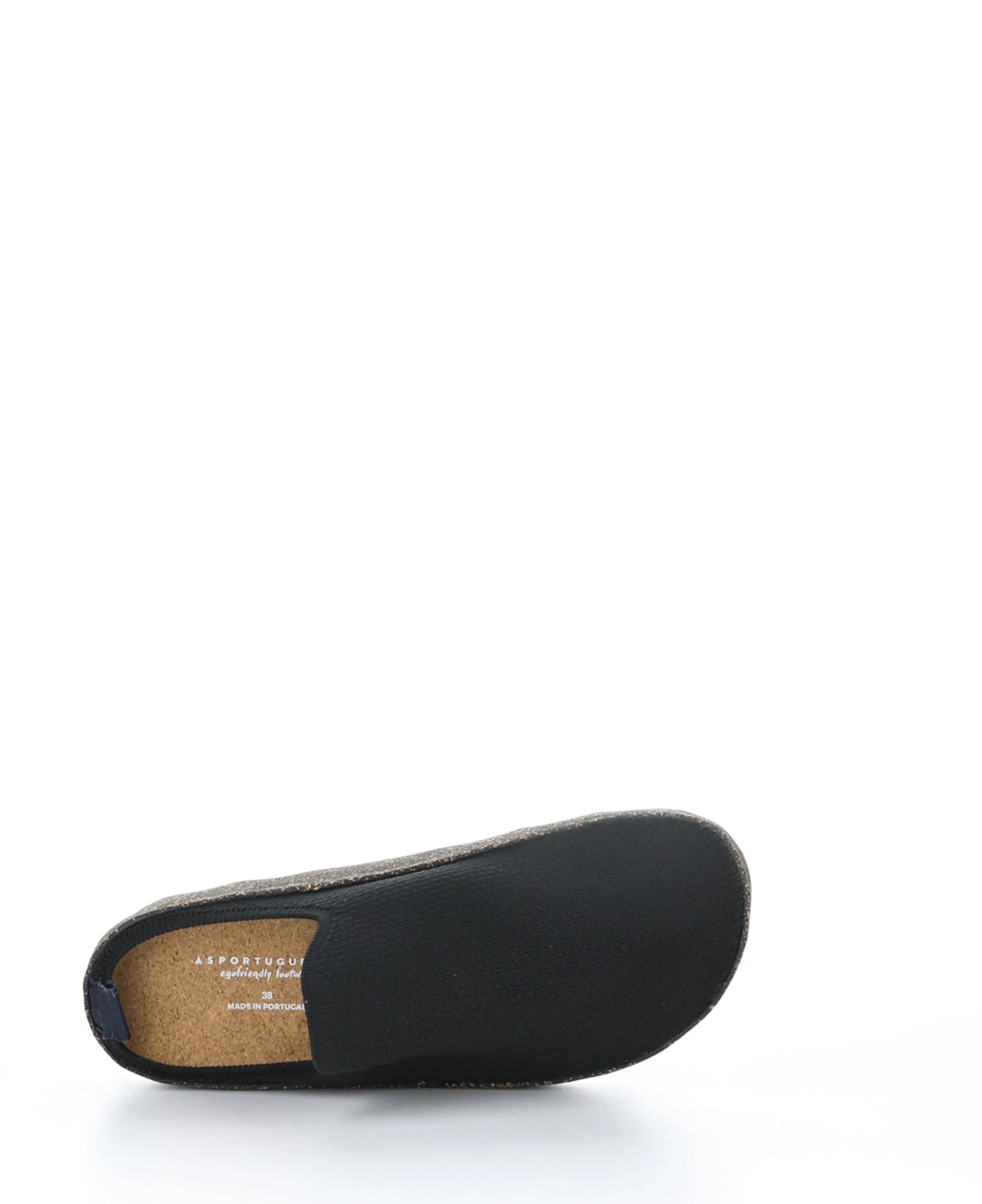 CLOG105ASPM BLACK Slip-on Shoes|CLOG105ASPM Chaussures �� Bout Rond in Noir