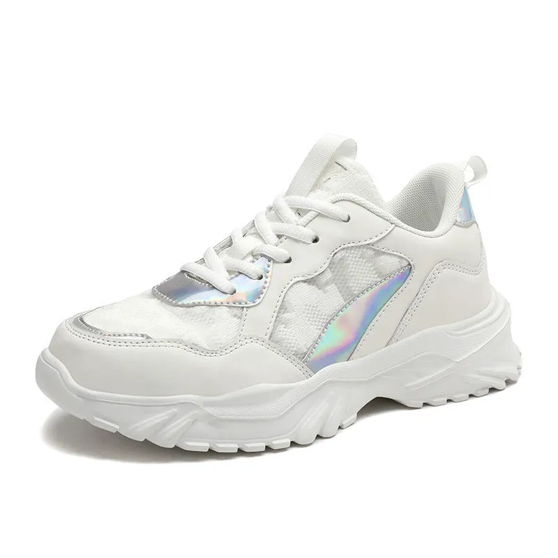 Comelyy Breathable Mesh Platform Sneakers