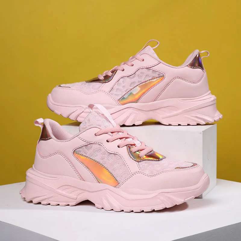 Comelyy Breathable Mesh Platform Sneakers