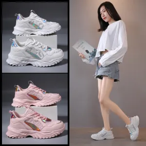Comelyy Breathable Mesh Platform Sneakers