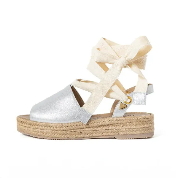 Debby Espadrilles - Silver