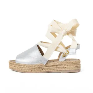 Debby Espadrilles - Silver