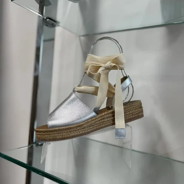 Debby Espadrilles - Silver