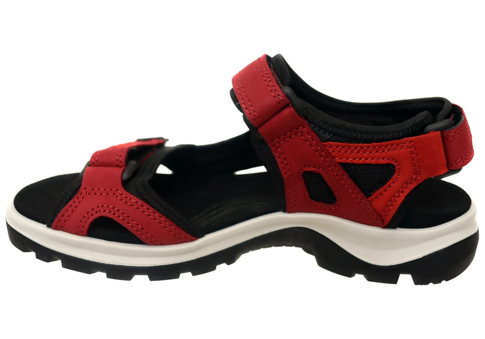 ECCO Womens Offroad Comfortable Leather Adjustable Sandals
