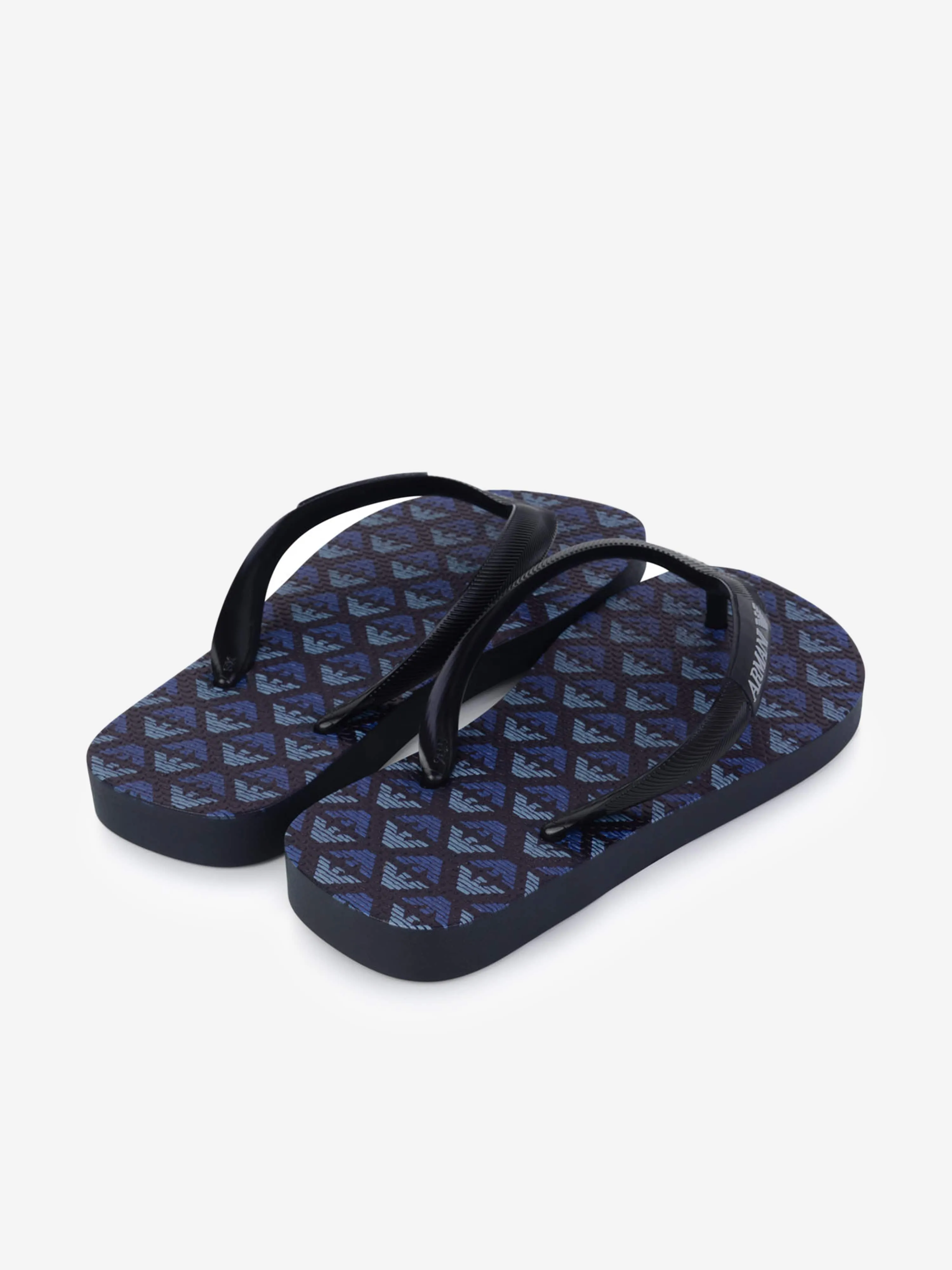 Emporio Armani Boys Logo Flip Flops