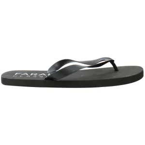 Farah Classic Shore Mens Black Flip-Flops