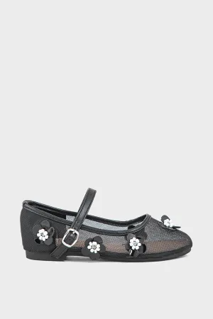 Girls Formal Pumps GF6002-Black