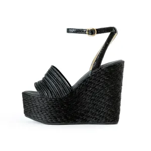 Holly Black Espadrilles