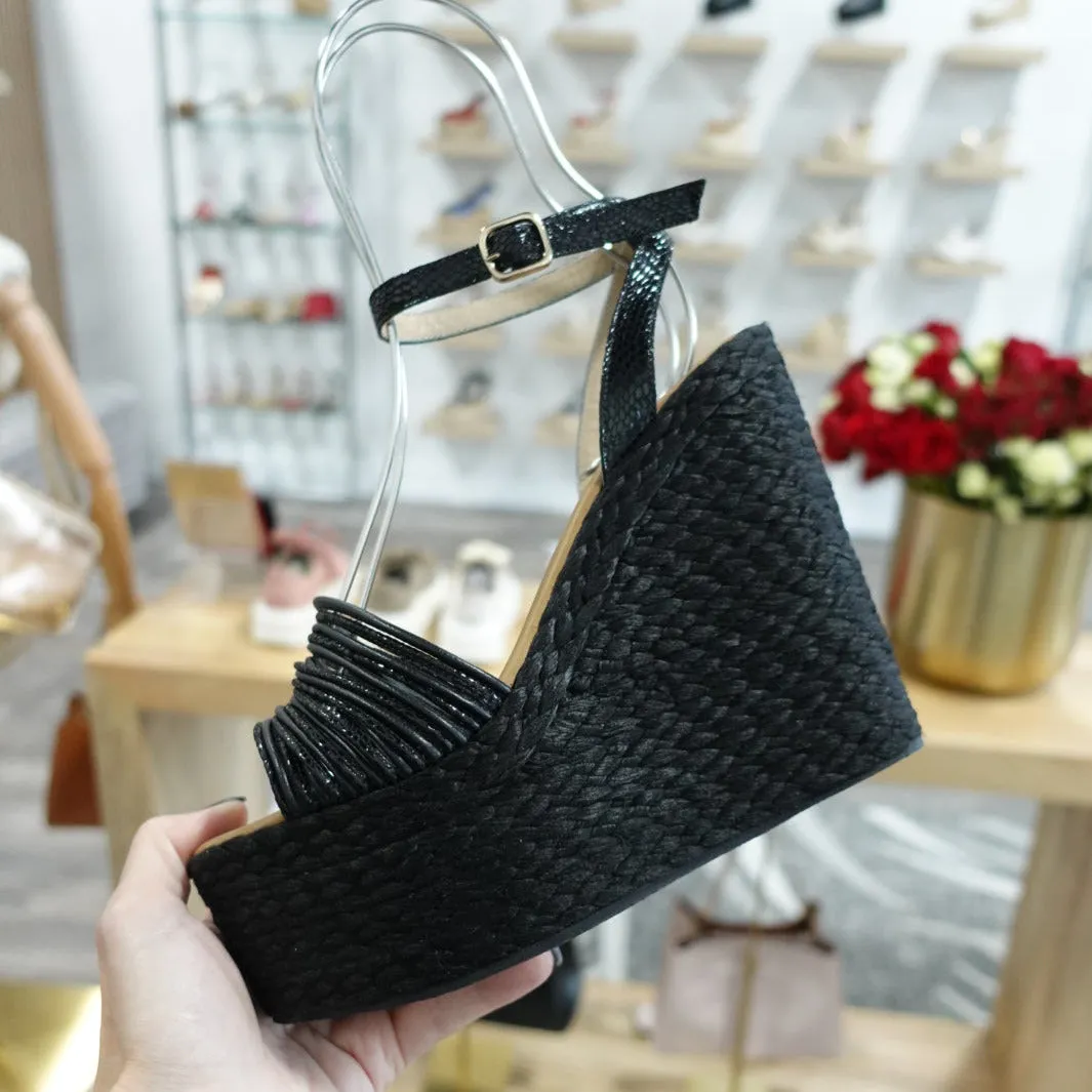 Holly Black Espadrilles