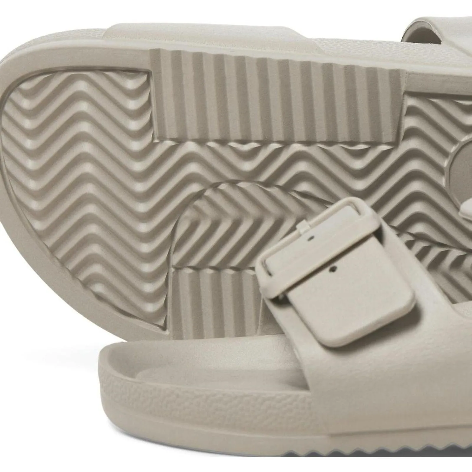 Jack & Jones Mens Croxton Moulded Two Strap Sandals