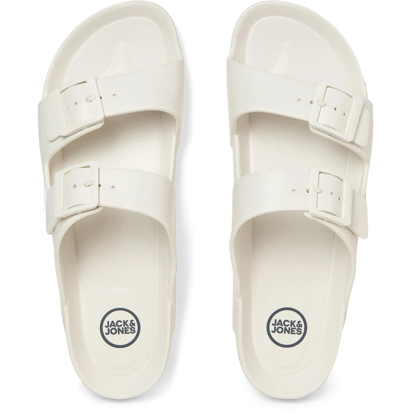 Jack & Jones Mens Croxton Moulded Two Strap Sandals