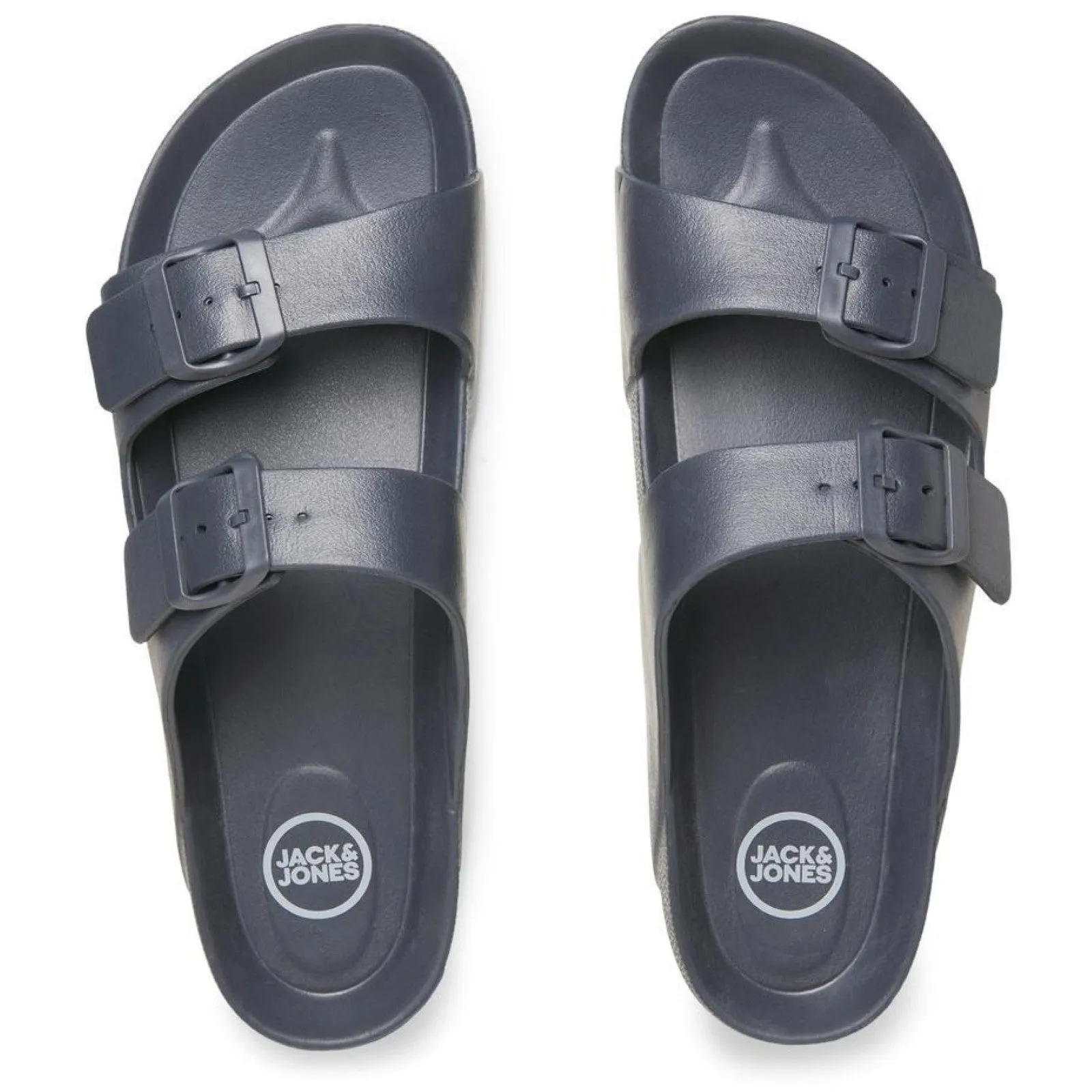 Jack & Jones Mens Croxton Moulded Two Strap Sandals