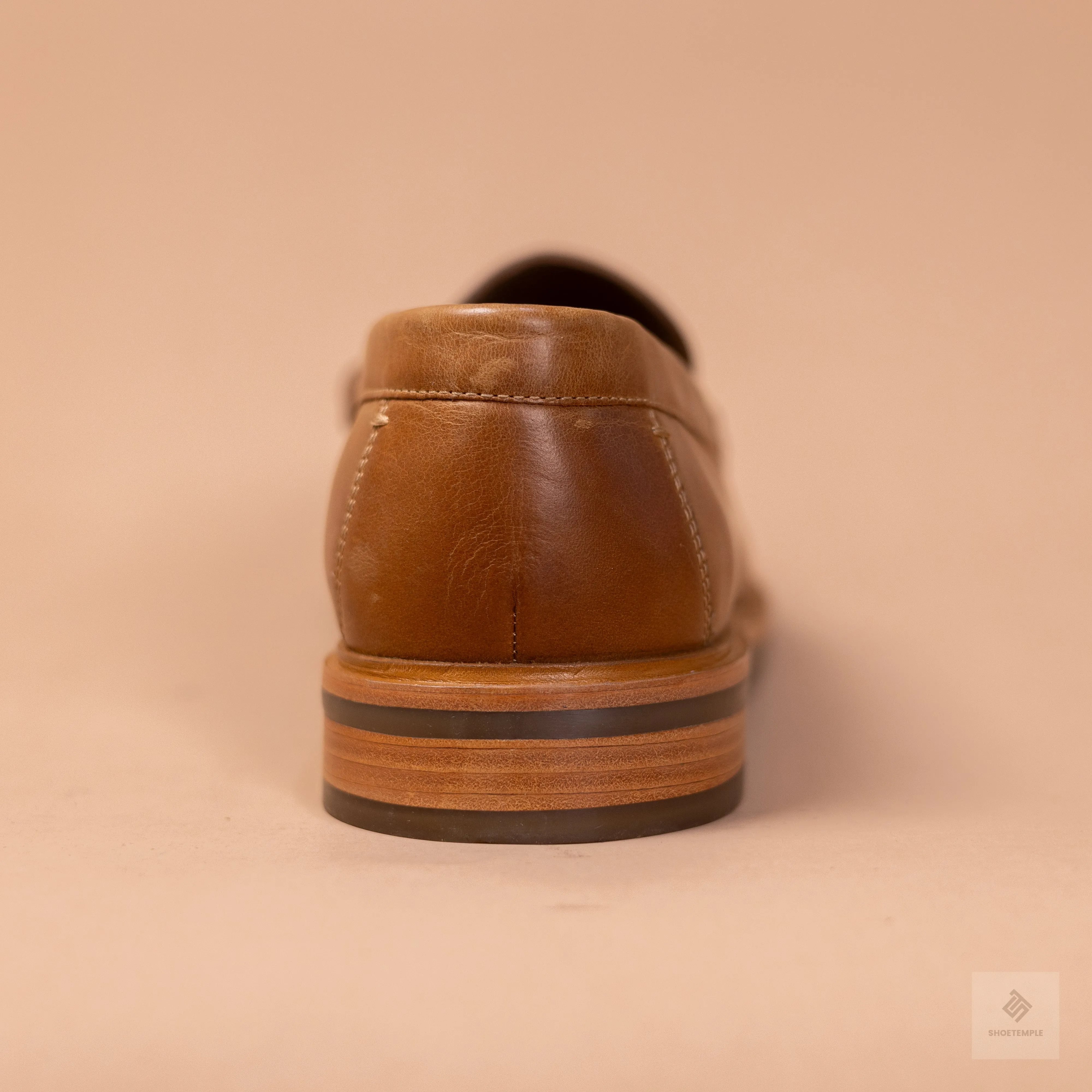 Johnston And Murphy Penny Loafer - Tan Brown