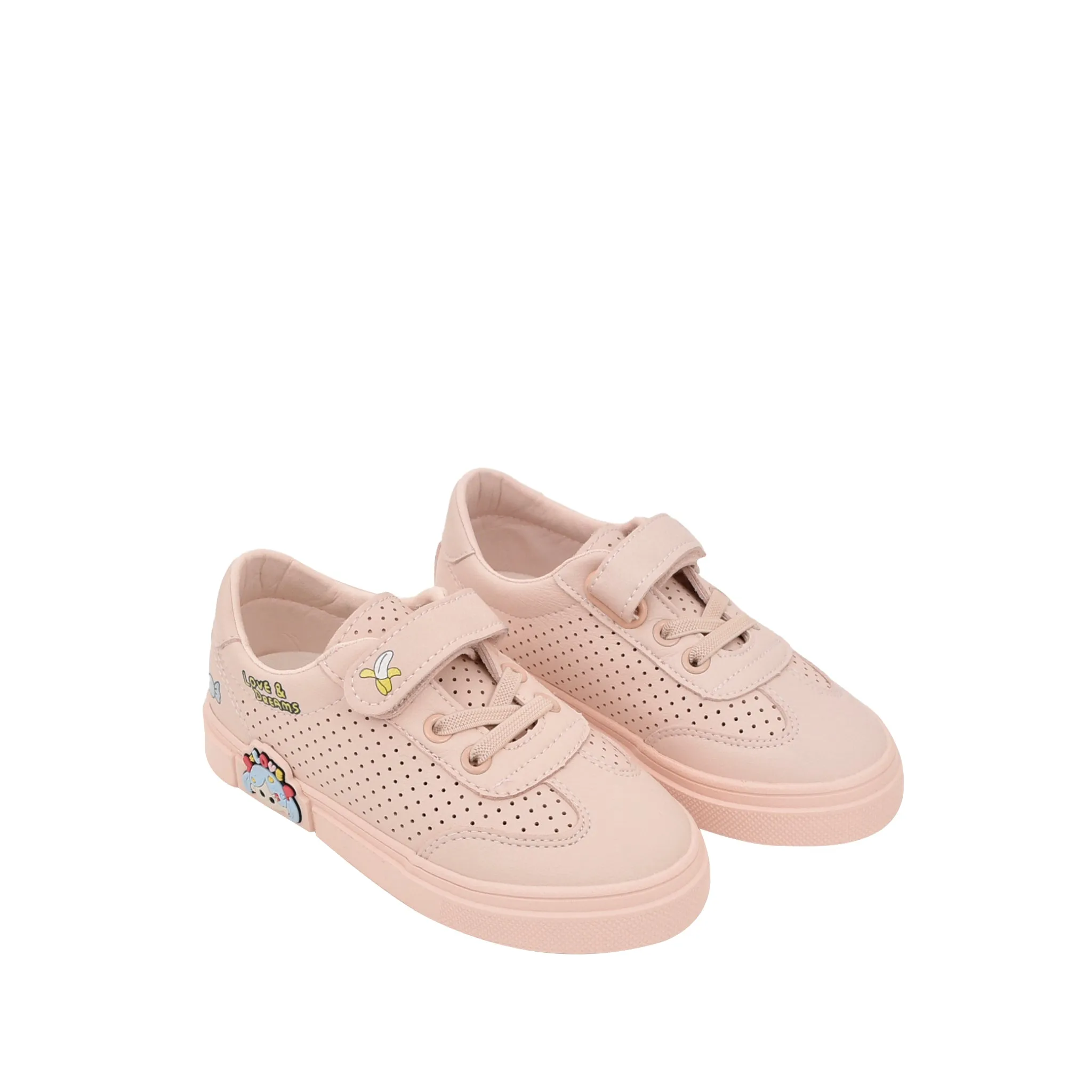 kids perforated sneakers