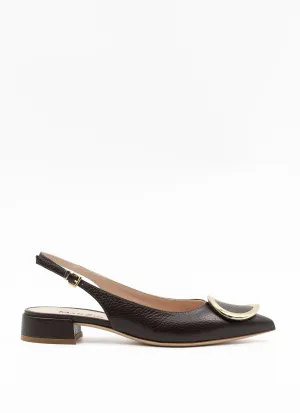 La Signorina slingback sandals in brown