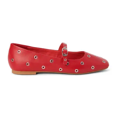 Matisse Mick Ballet Flats Red
