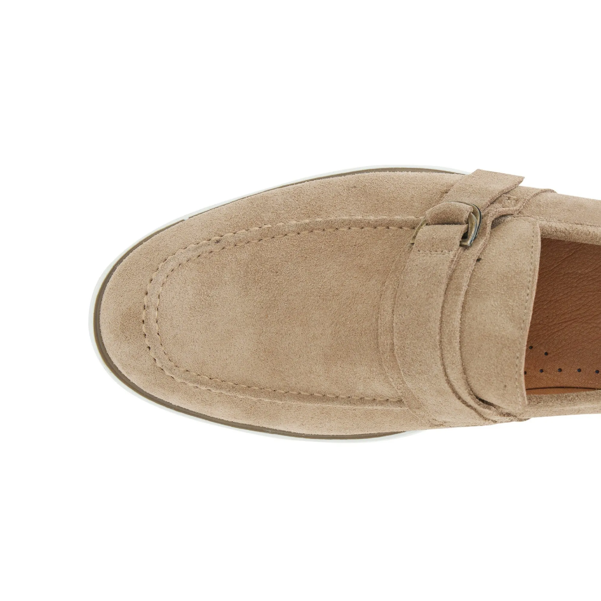 Men's Suede Calf Leather Handmade Loafer M9001