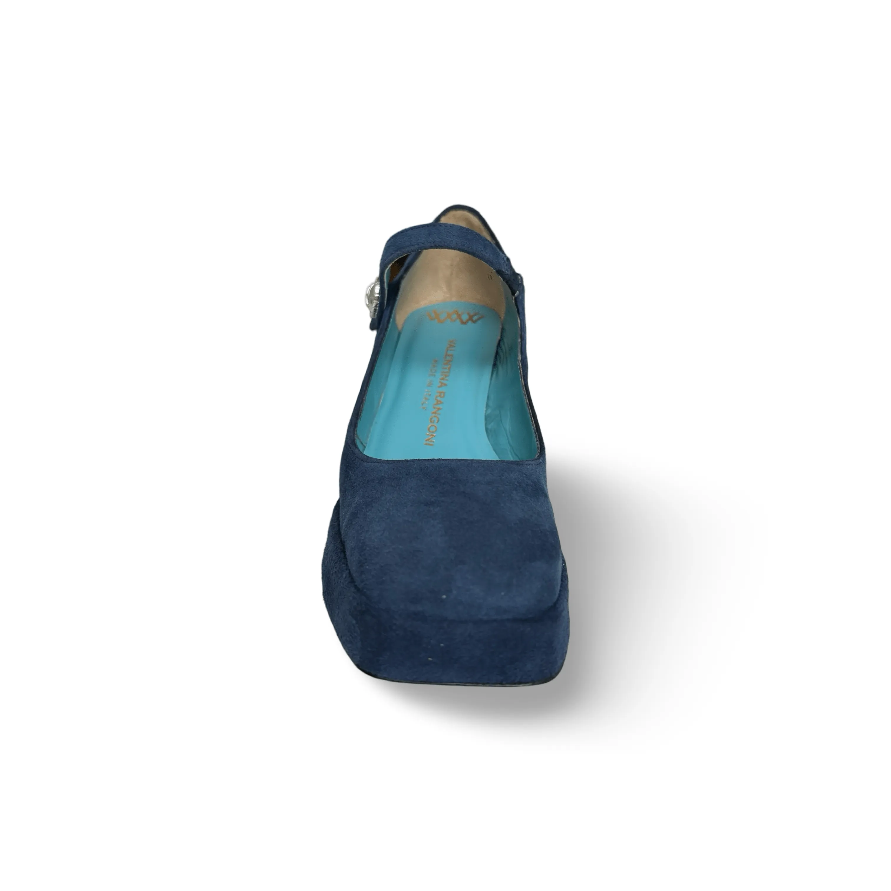 Pluma Navy Maryjane Pump
