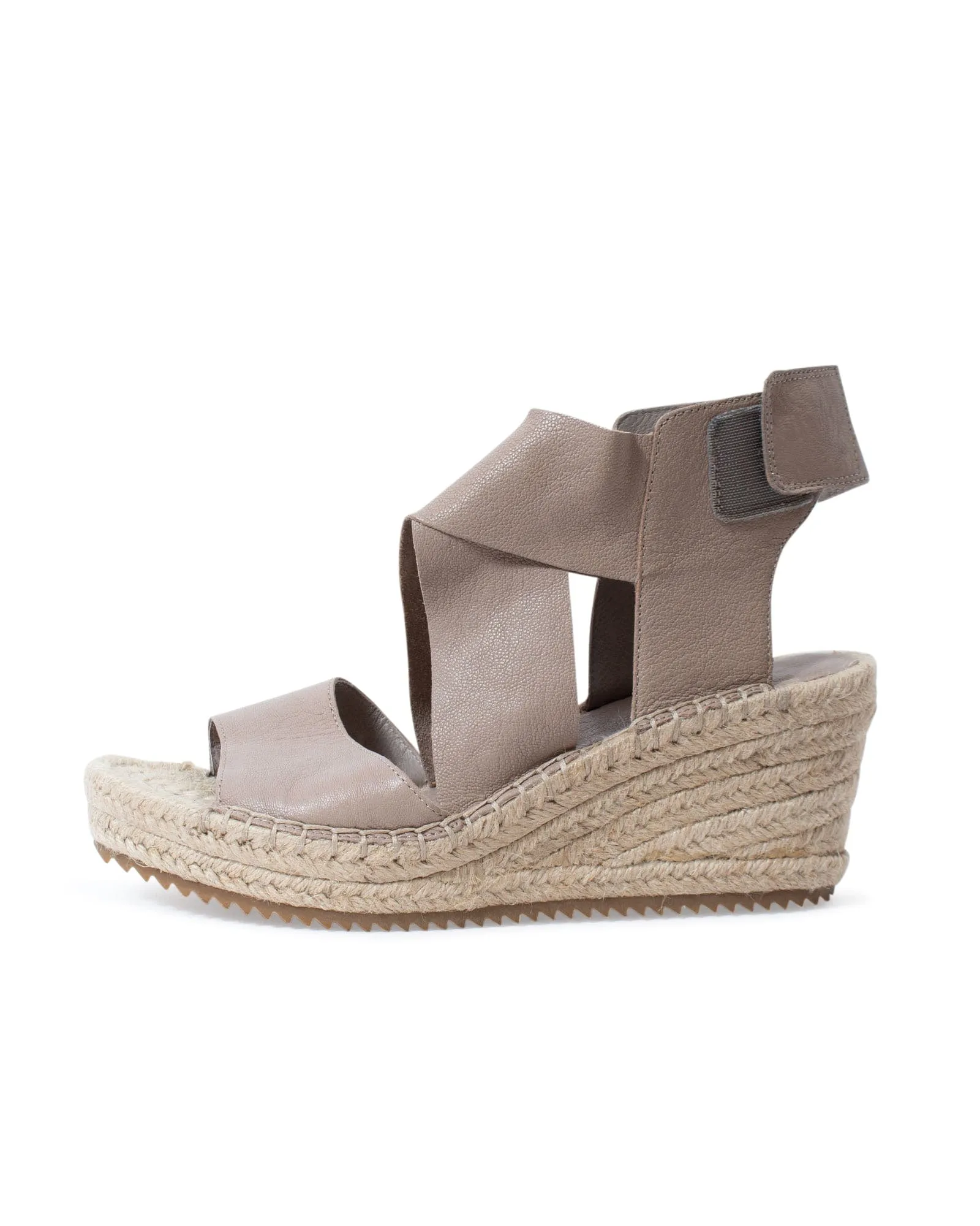 "Willow Leather Espadrille Wedge Sandal"