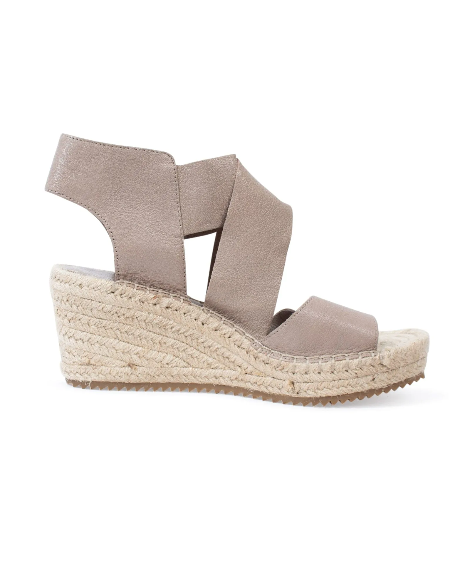 "Willow Leather Espadrille Wedge Sandal"