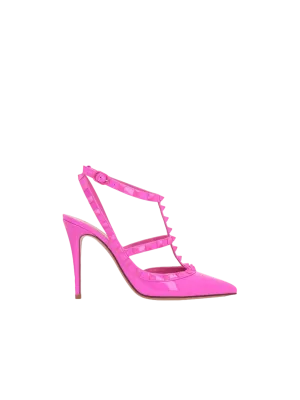 Rockstud Slingback Pumps