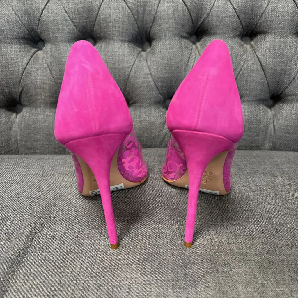 Schultz Cendi Clear Animal Print Pumps