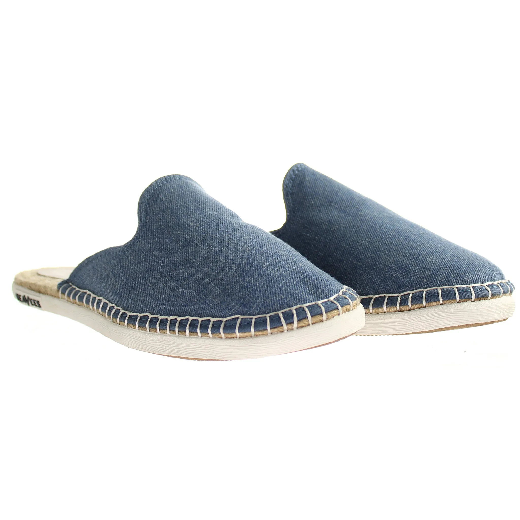 Seavees Ocean Park Mule Womens Blue Espadrilles