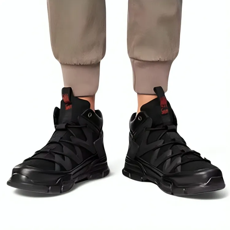 SooFeet Men Orthopedic Shoes Breathable Work Anti-Smashing Sneakers