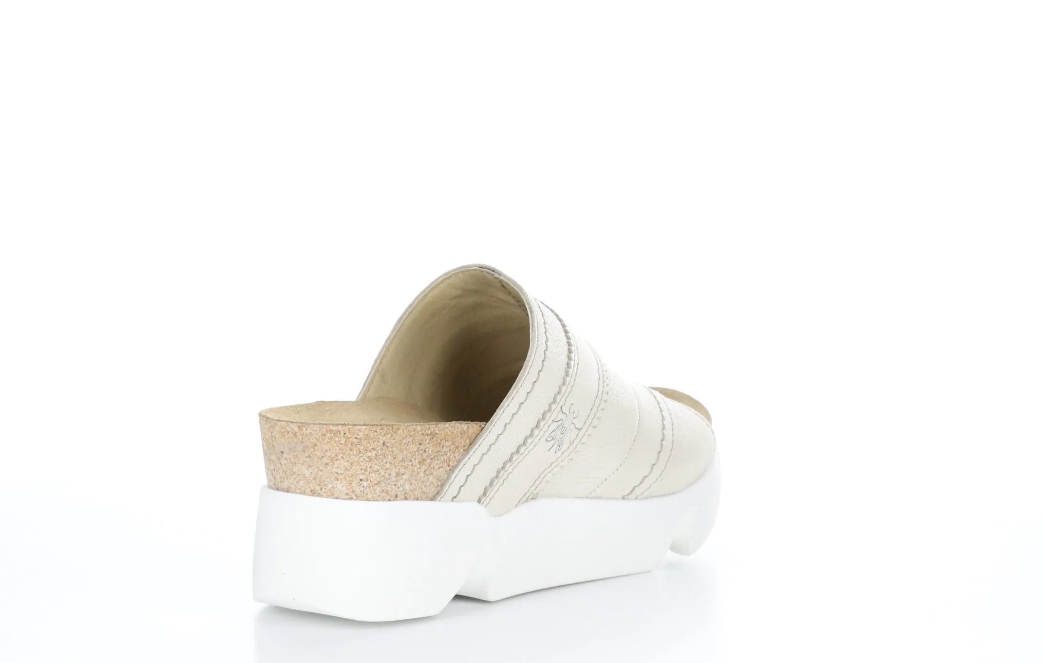 SUZE582FLY Mousse Offwhite Open Toe Mules