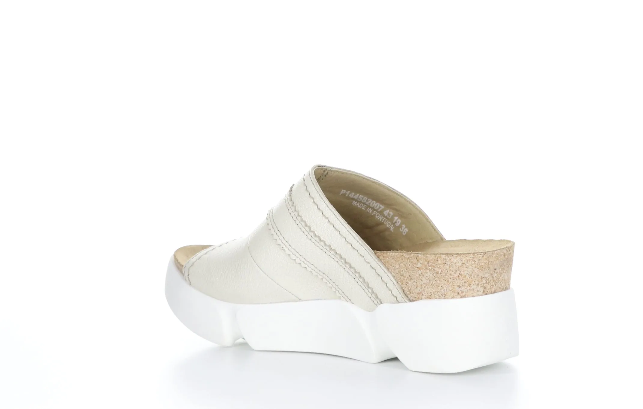 SUZE582FLY Mousse Offwhite Open Toe Mules