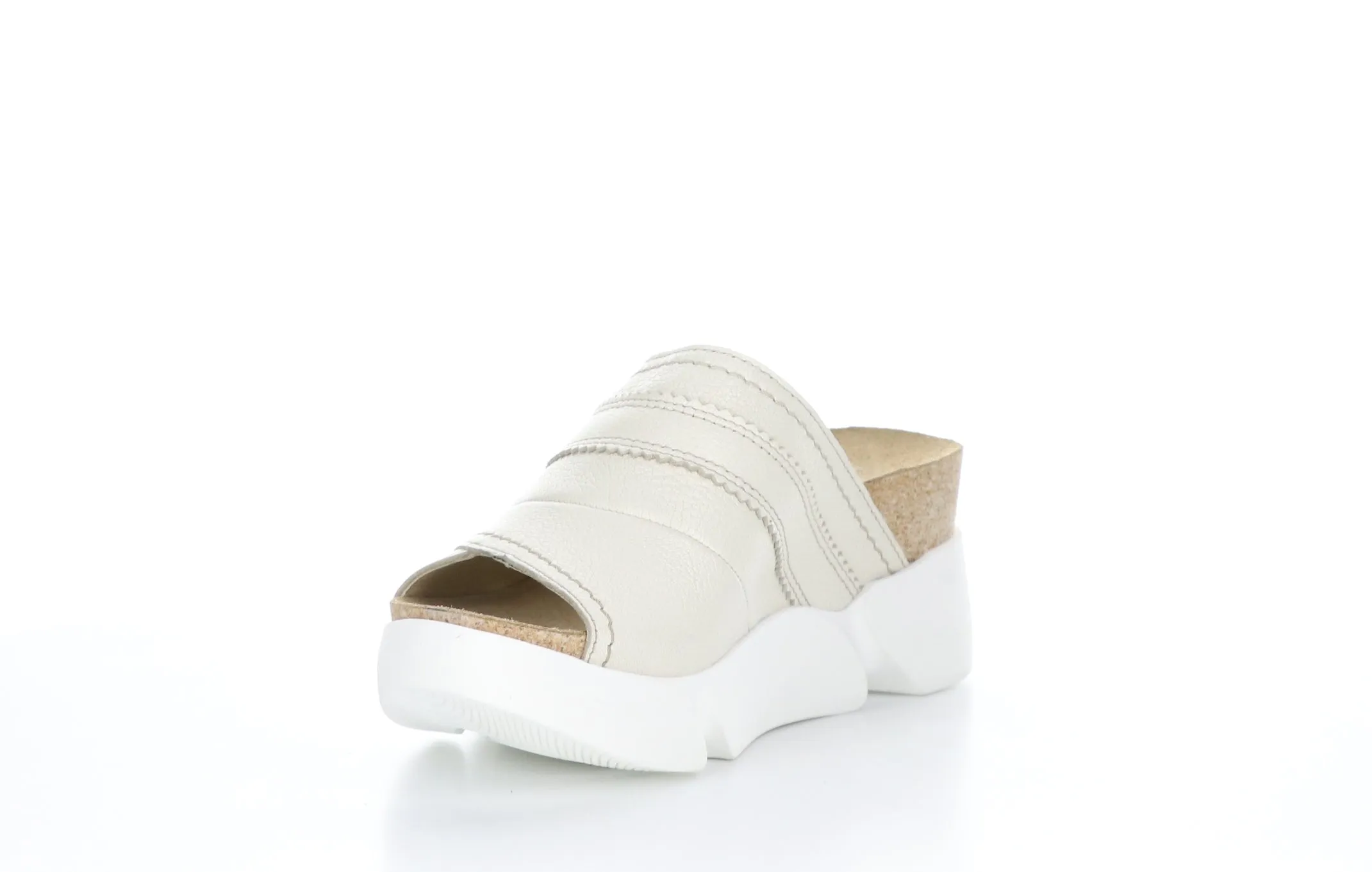 SUZE582FLY Mousse Offwhite Open Toe Mules