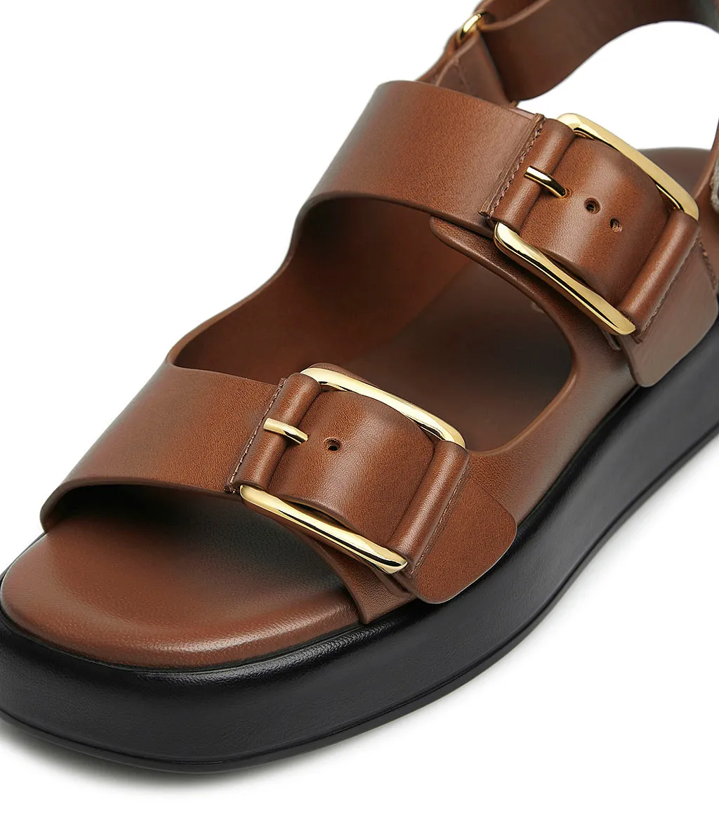 Tan leather sandals