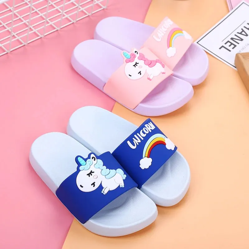 Unicorn Slip-on Flip Flops