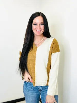 Wanda Wide Stripe Pullover Sweater