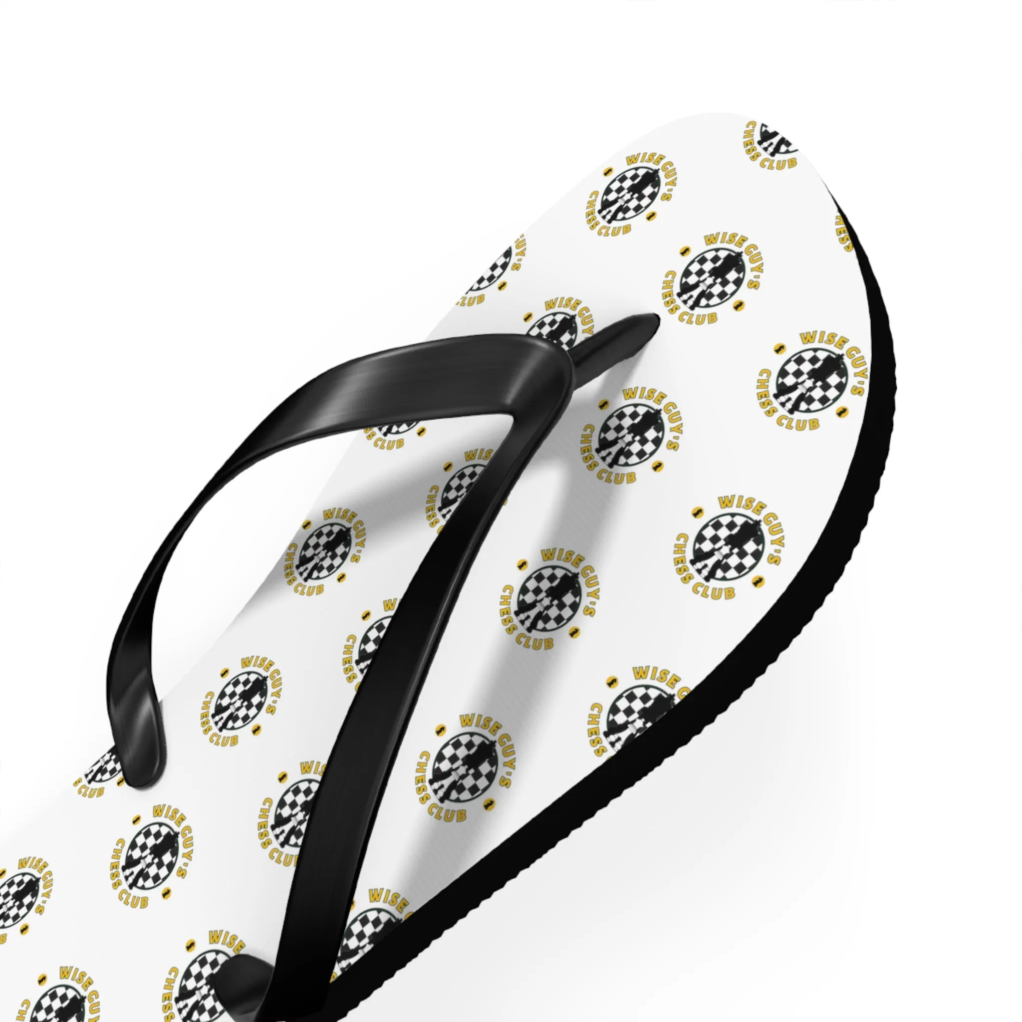 Wise Guy's Chess Club Flip Flops