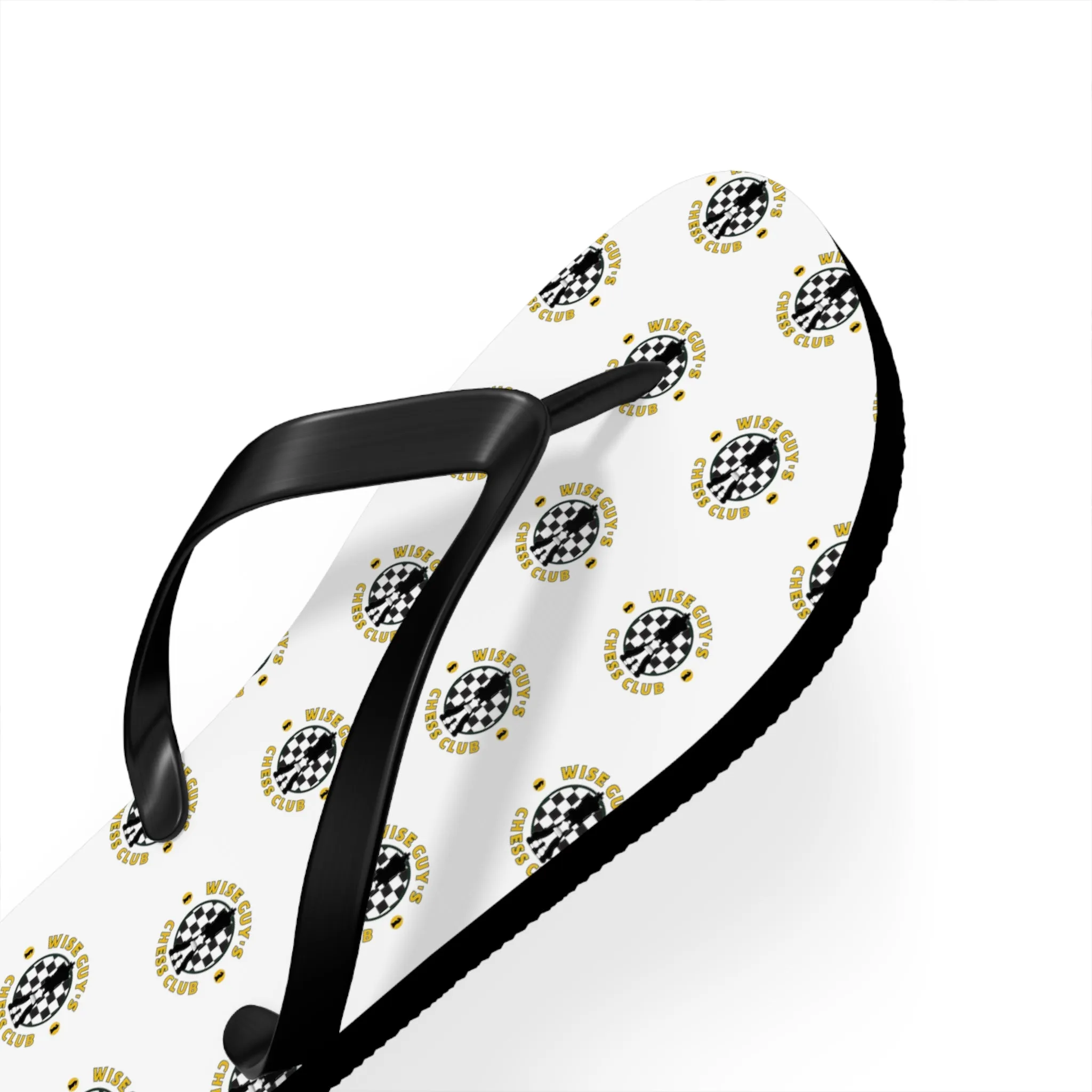 Wise Guy's Chess Club Flip Flops