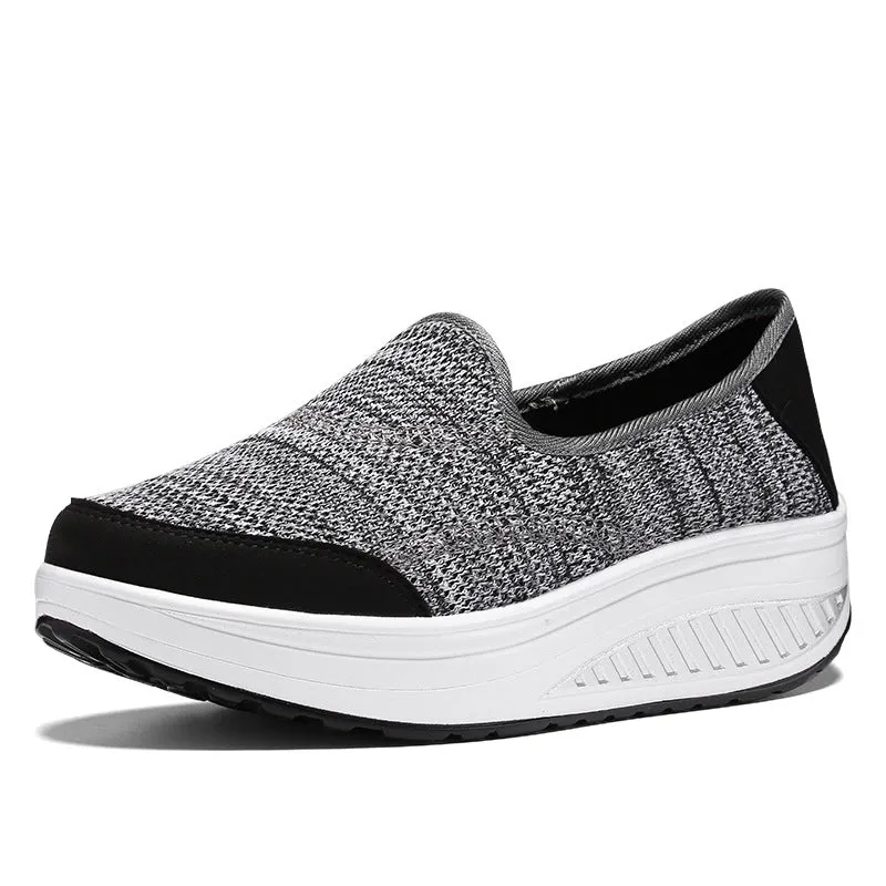 Women's Flying Woven Comfy Walking Sneakers