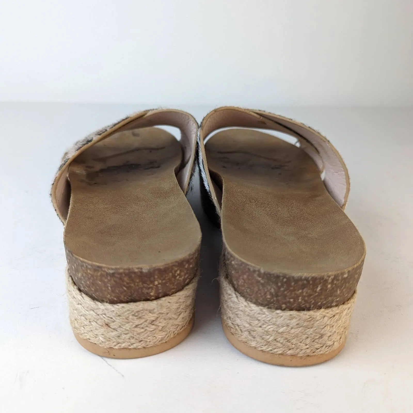 Women's Platform Leopard Print Espadrilles - 41